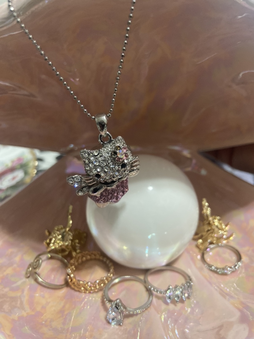 Vintage Fairy Hello Kitty Necklace thumbnail