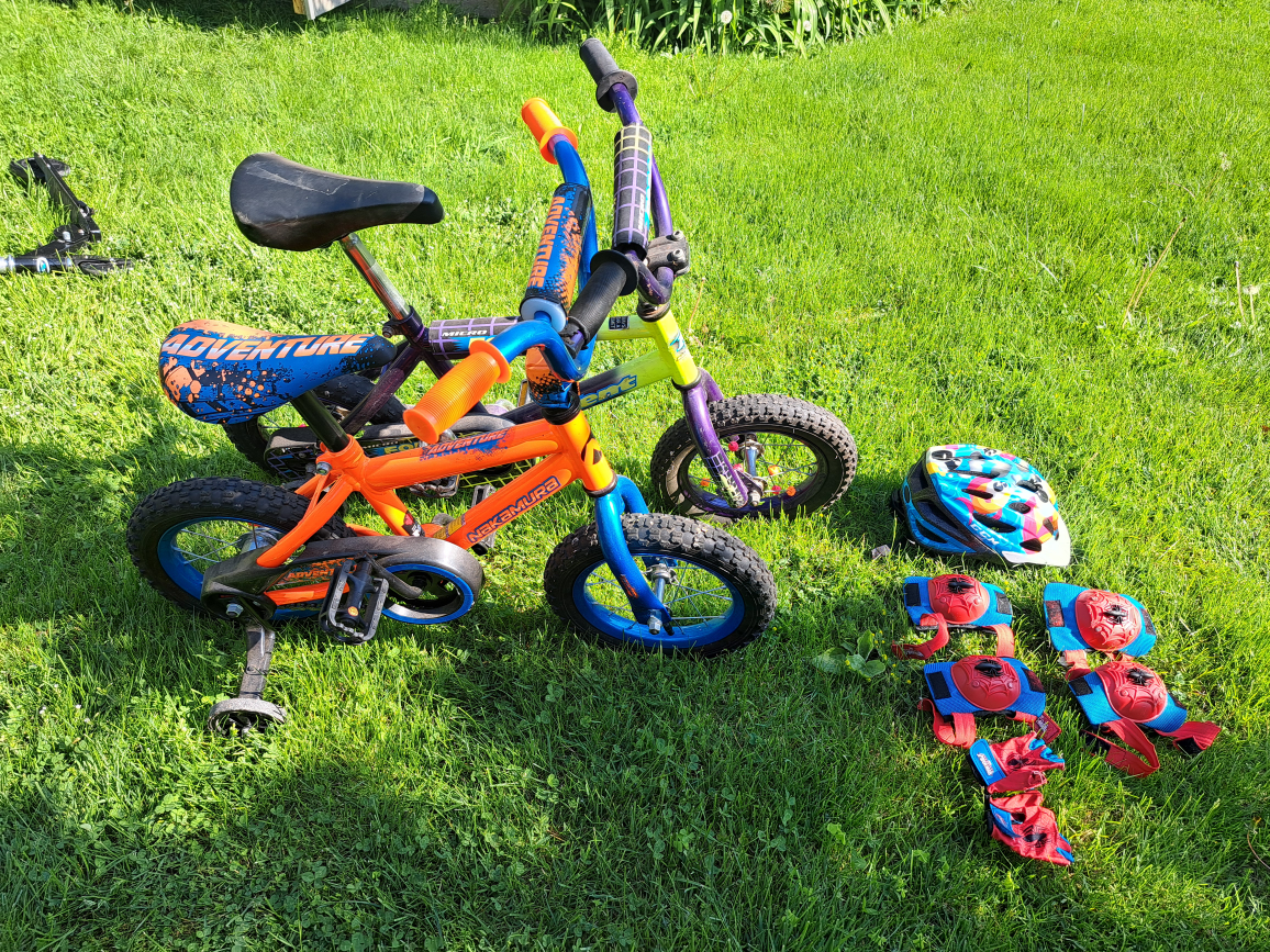 Tooddler Bikes, Helmet & Protective Gears