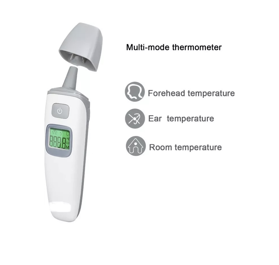 FOREHEAD & EAR DIGITAL 1 SECOND INFRARED THERMOMETER image indicator(3)