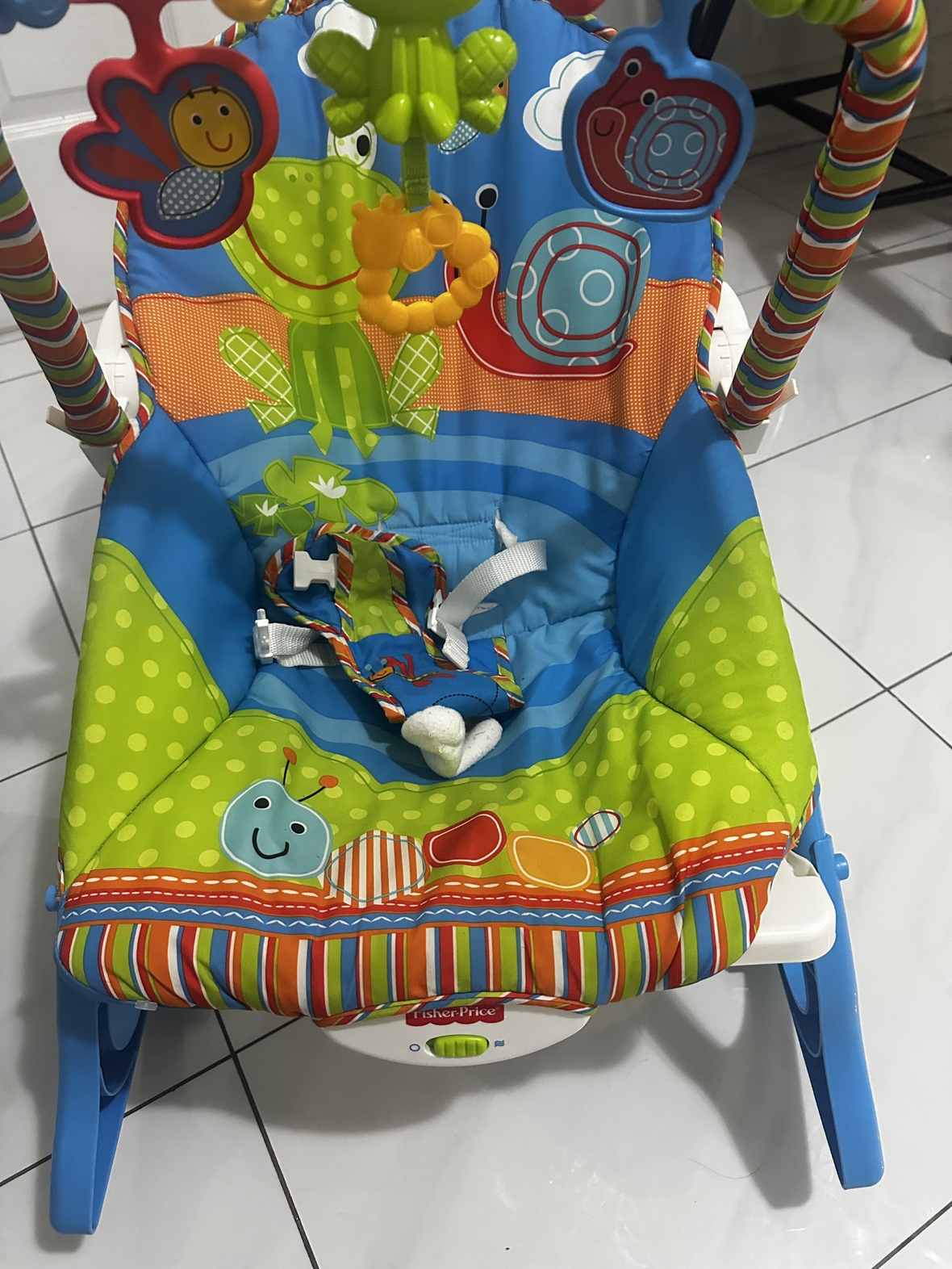 Baby Bouncer Chair Infant to Toodler Rocker image indicator(4)