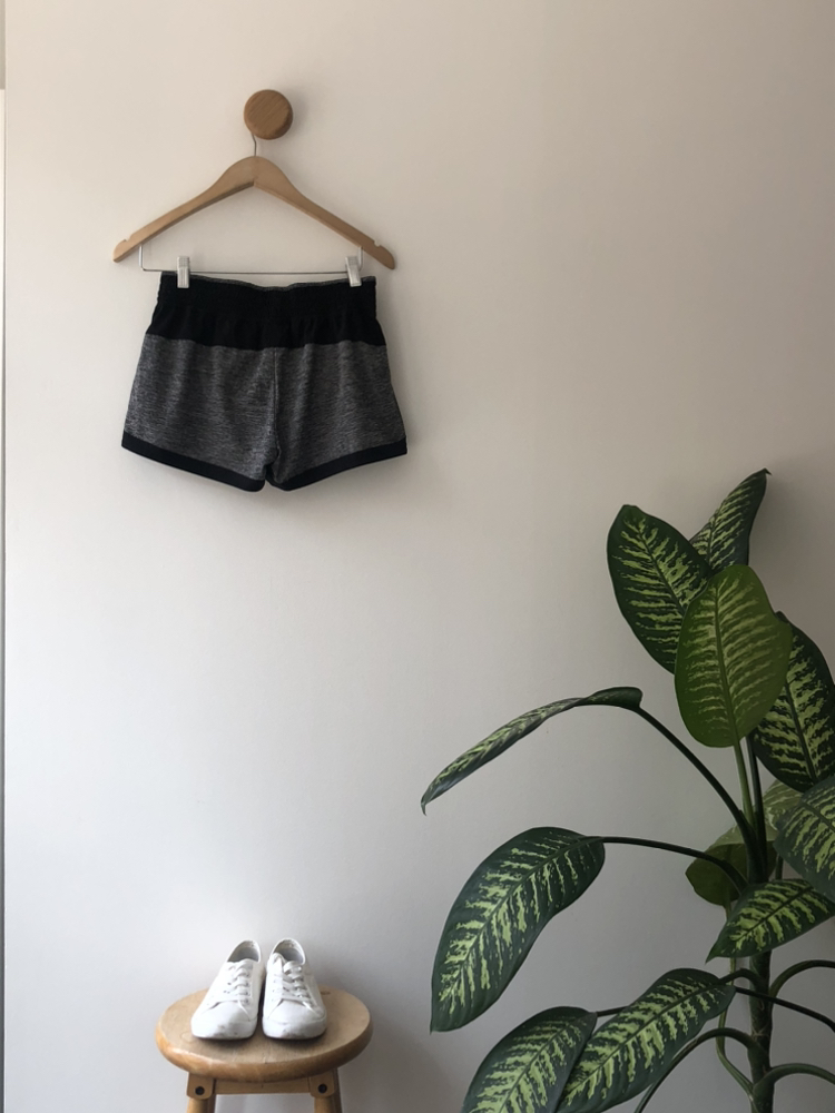 S- Head Grey and Black Shorts image indicator(4)