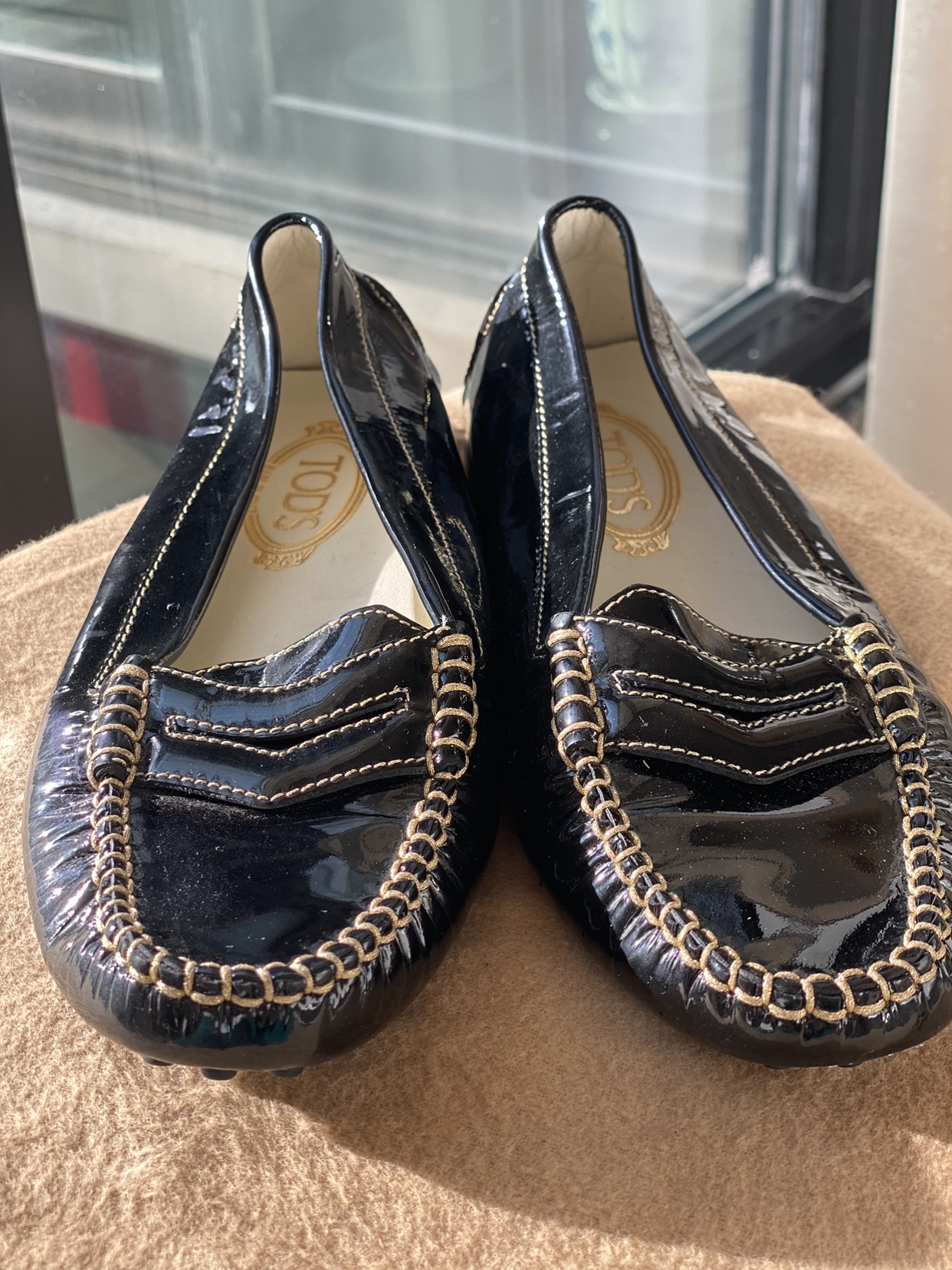 women's leather moccasins Tod’s size 9 - photo 5