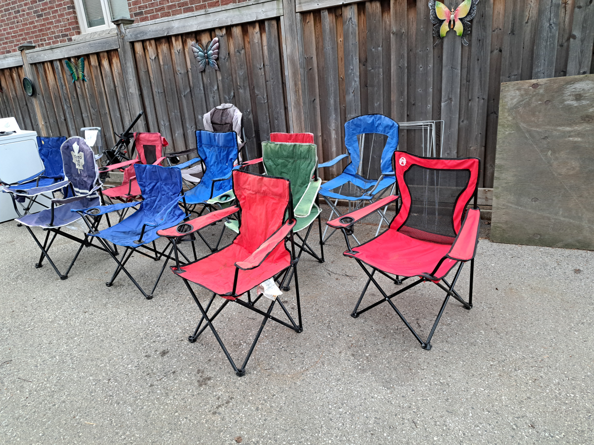 5 camping chairs