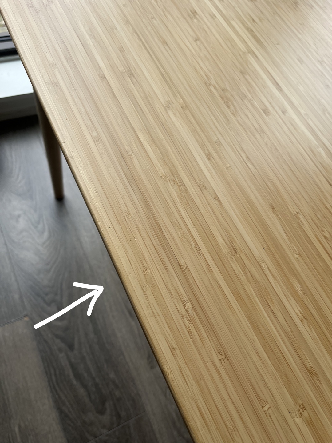 IKEA ANFALLARE / HILVER Bamboo Desk image indicator(5)