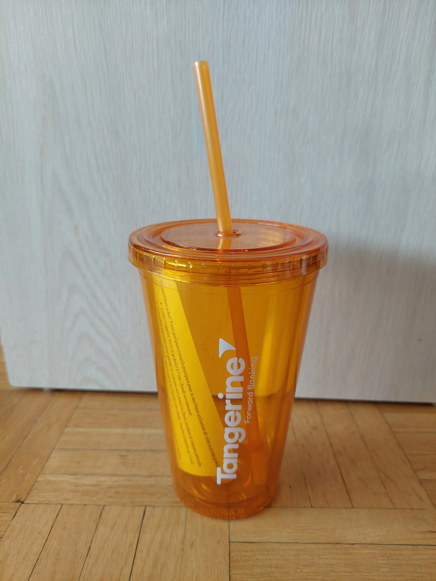 NEW reusable cup with lid and straw sippie