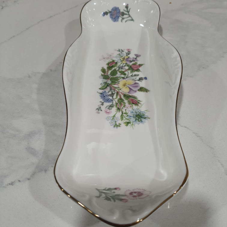 Antique Aynsley wild Tudor dish - photo 5