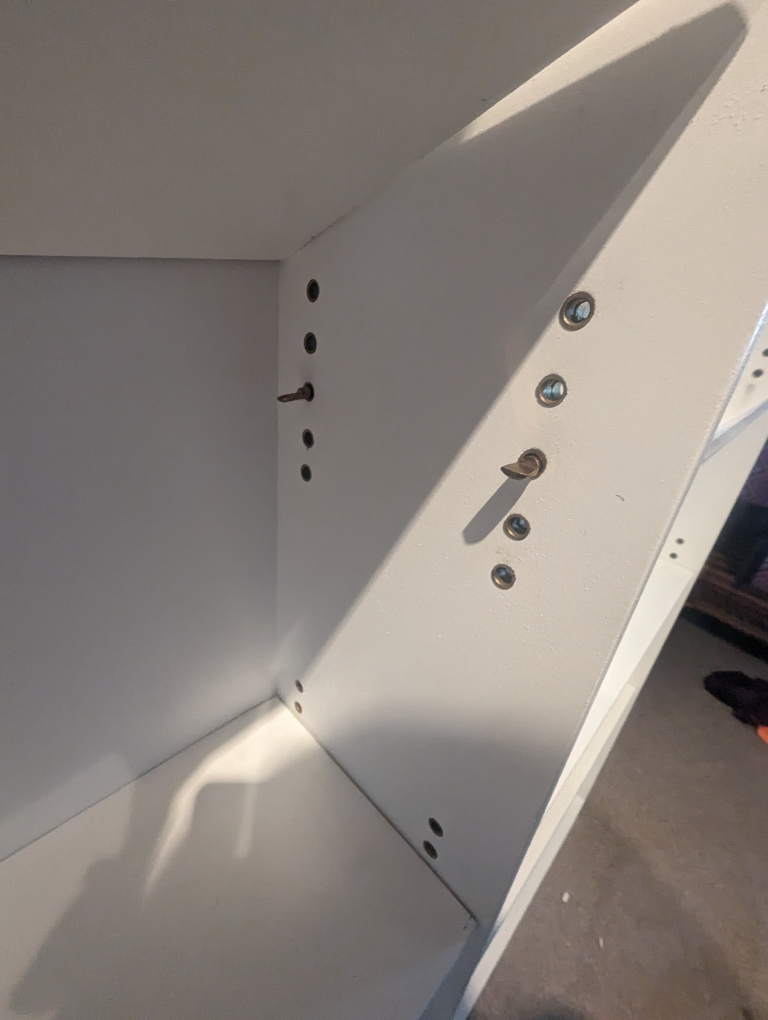 Handmade White Bookshelf - photo 3
