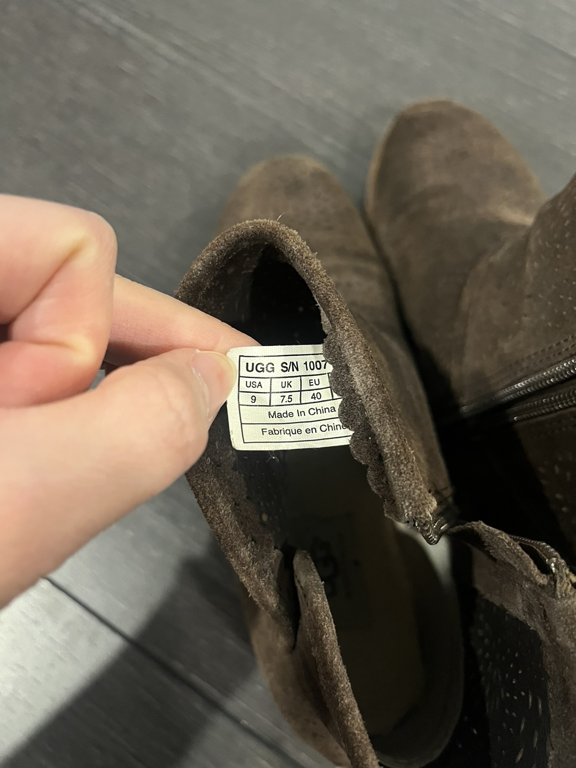 UGG Suede Boots US 9 - photo 3