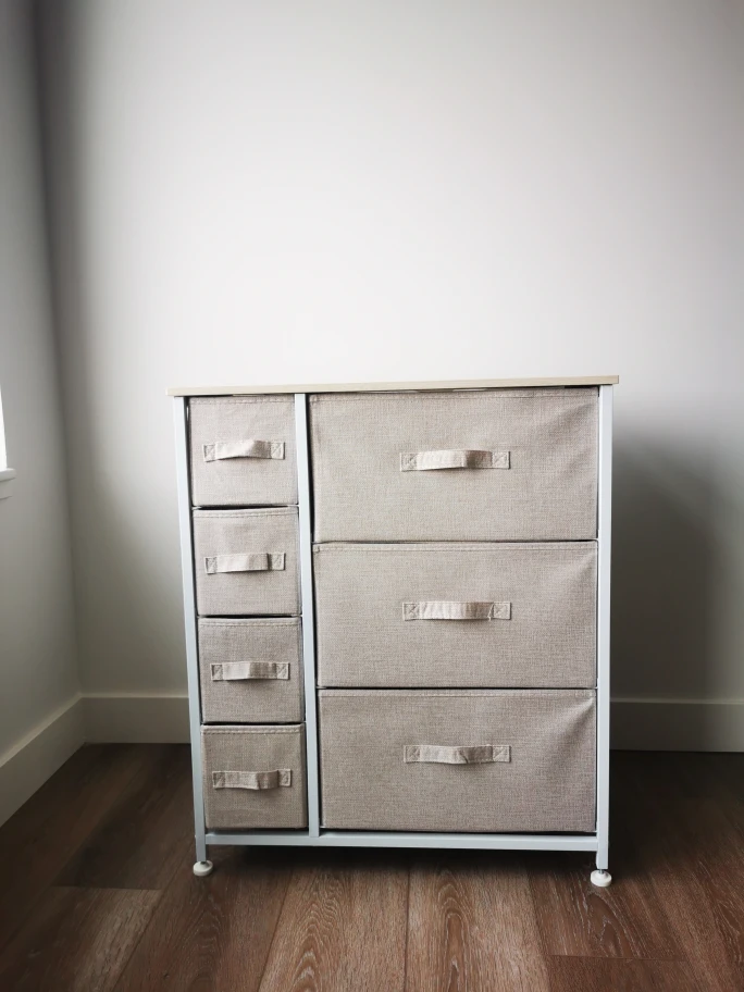 7 Drawer Fabric Dresser Storage Tower - photo 2
