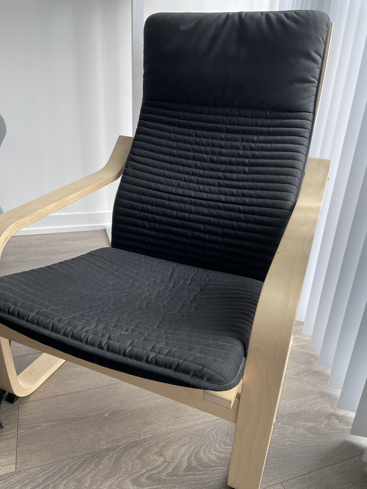 Armchair (IKEA Poang)- Black - photo 2