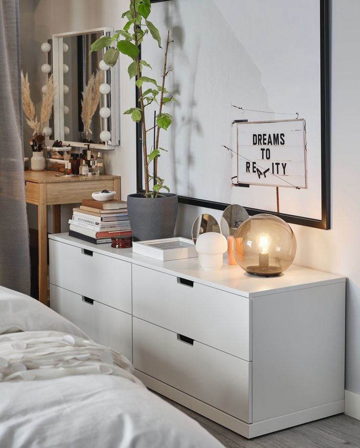 NORDLI chest of 2 drawers