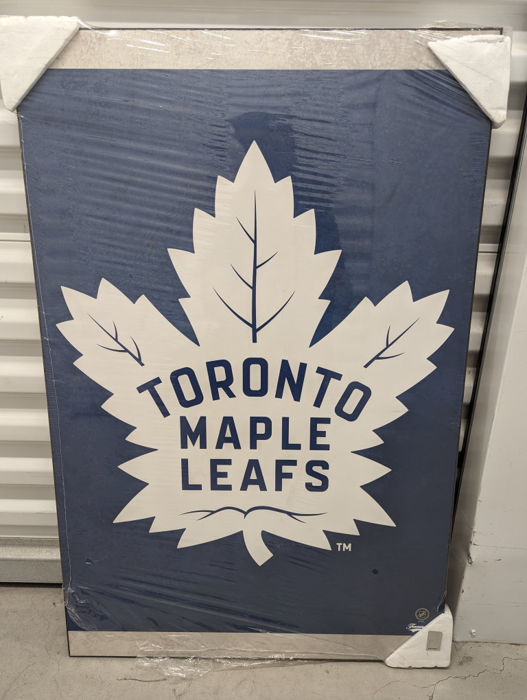 Toronto Maple Leafs wood poster - photo 2