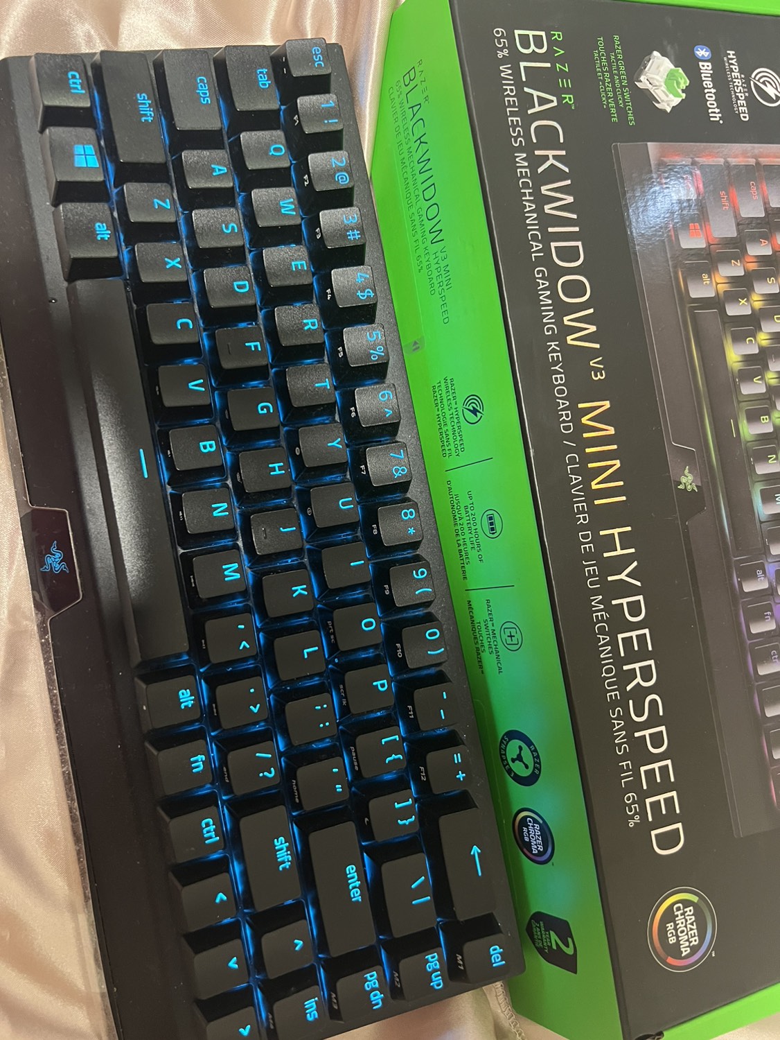 Razer BlackWidowMini Backlit Mechanical Gaming Keyboard image indicator(3)