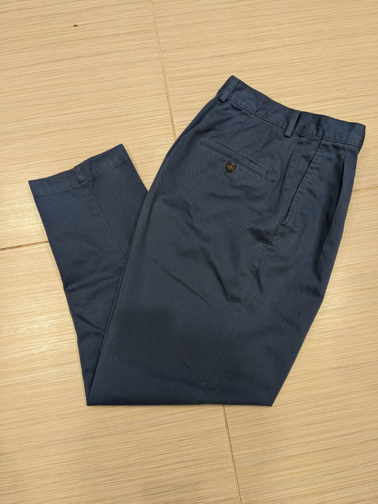 Vintage L.L.Bean high waisted pant blue sz4🧡 image indicator(2)