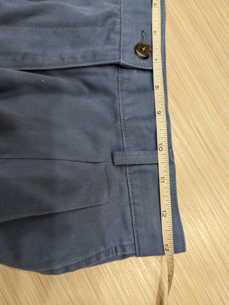 Vintage L.L.Bean high waisted pant blue sz4🧡 image indicator(4)