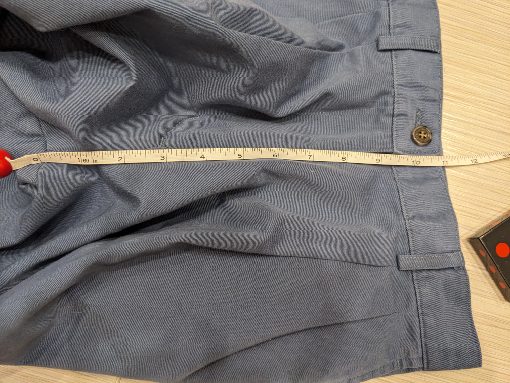 Vintage L.L.Bean high waisted pant blue sz4🧡 image indicator(5)