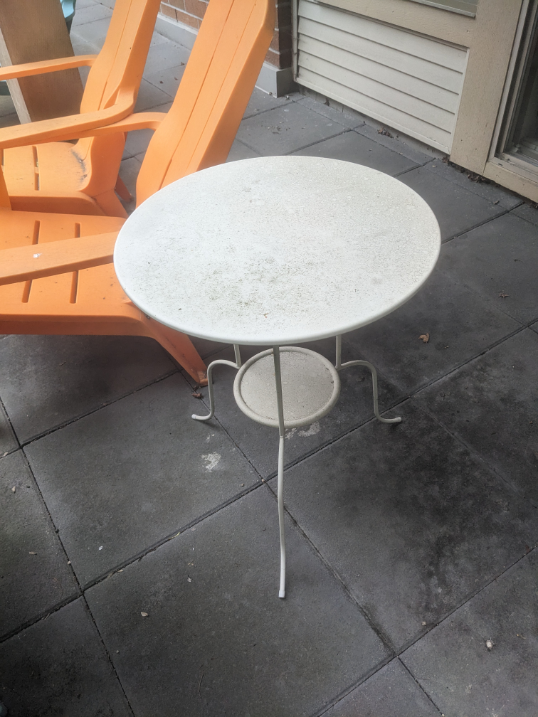 outdoor table