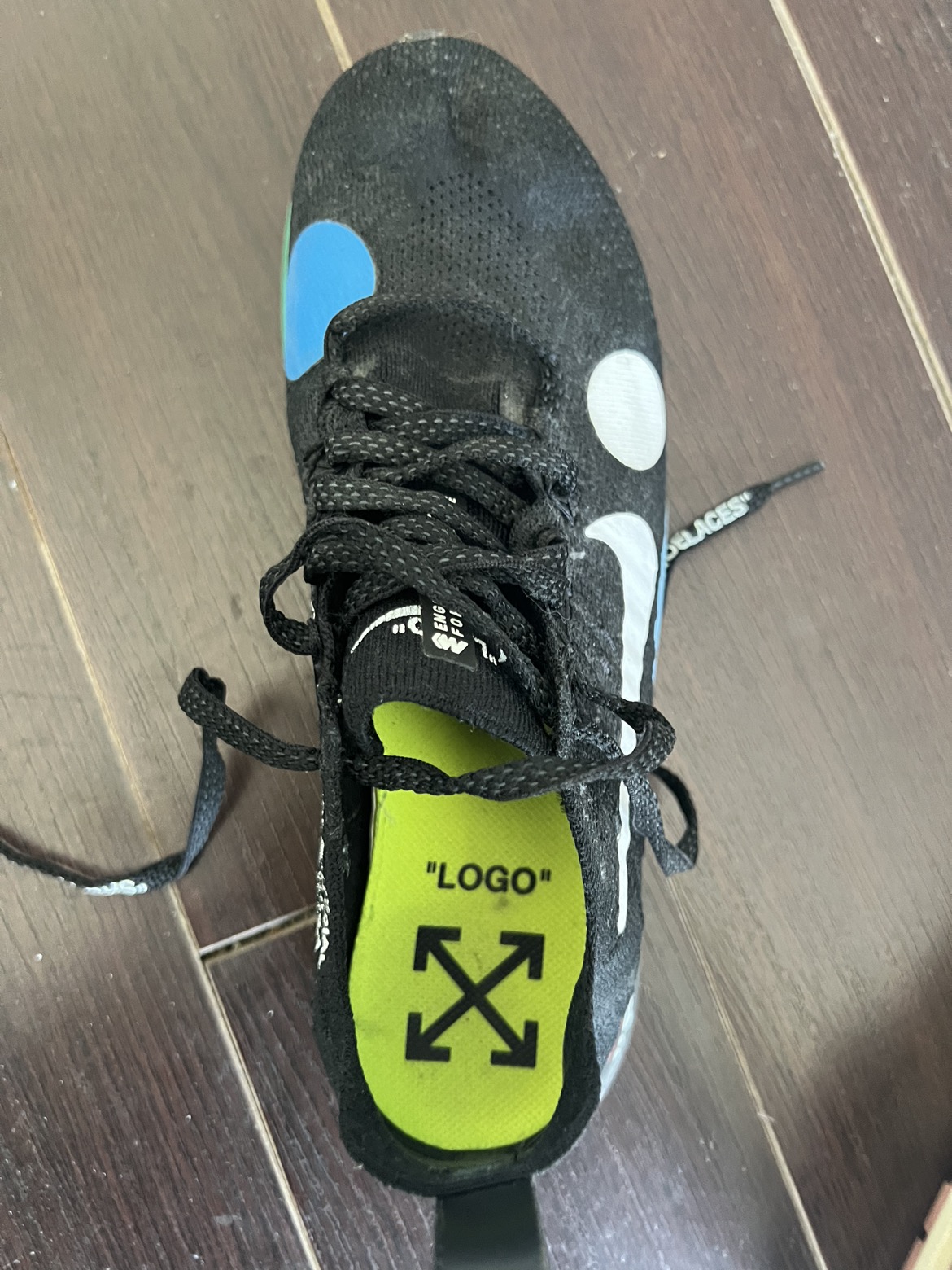 Off-white Nike zoom fly-SIZE 7 image indicator(2)
