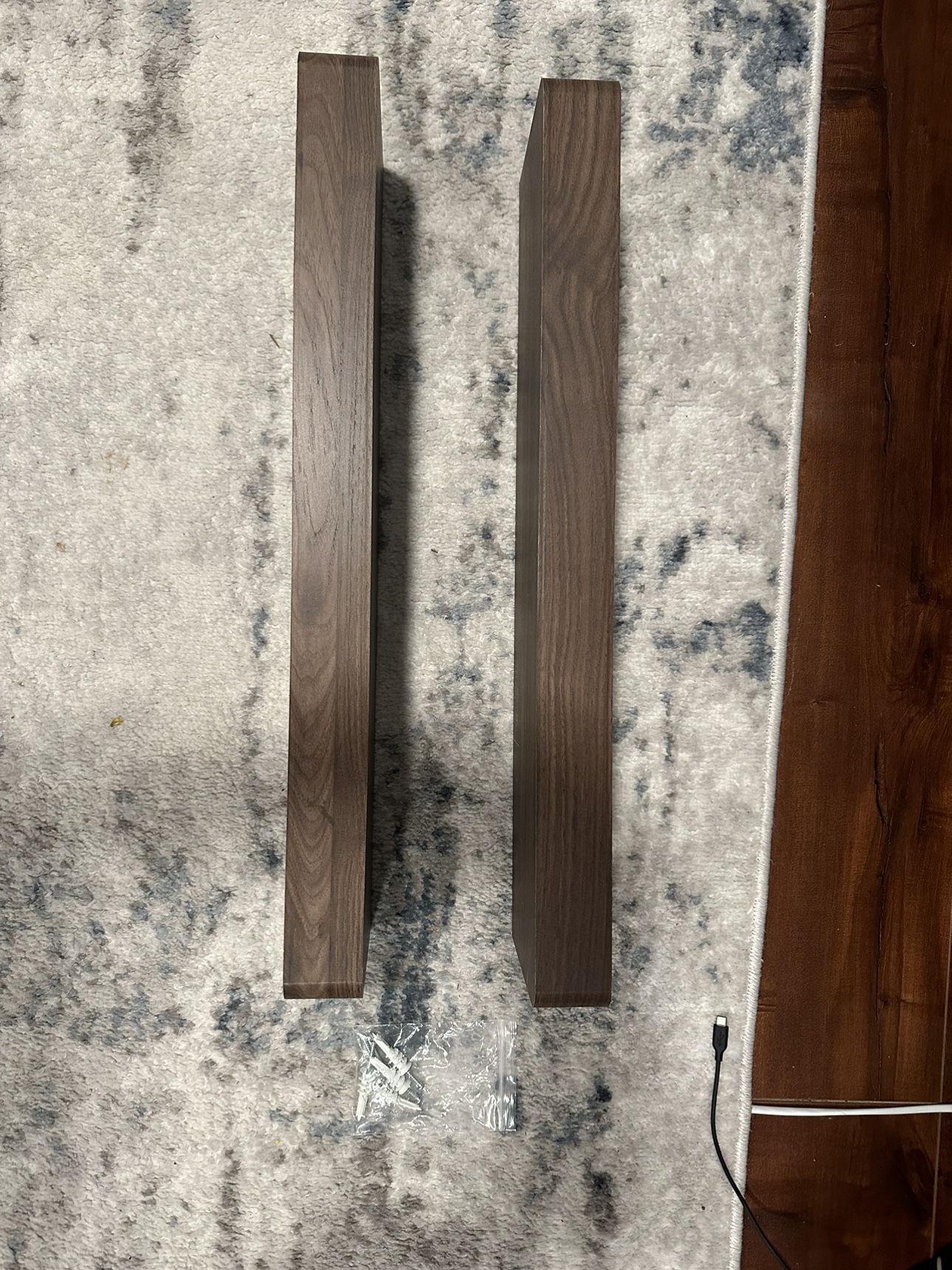 FREE 2 floating shelves with hardware image indicator(2)