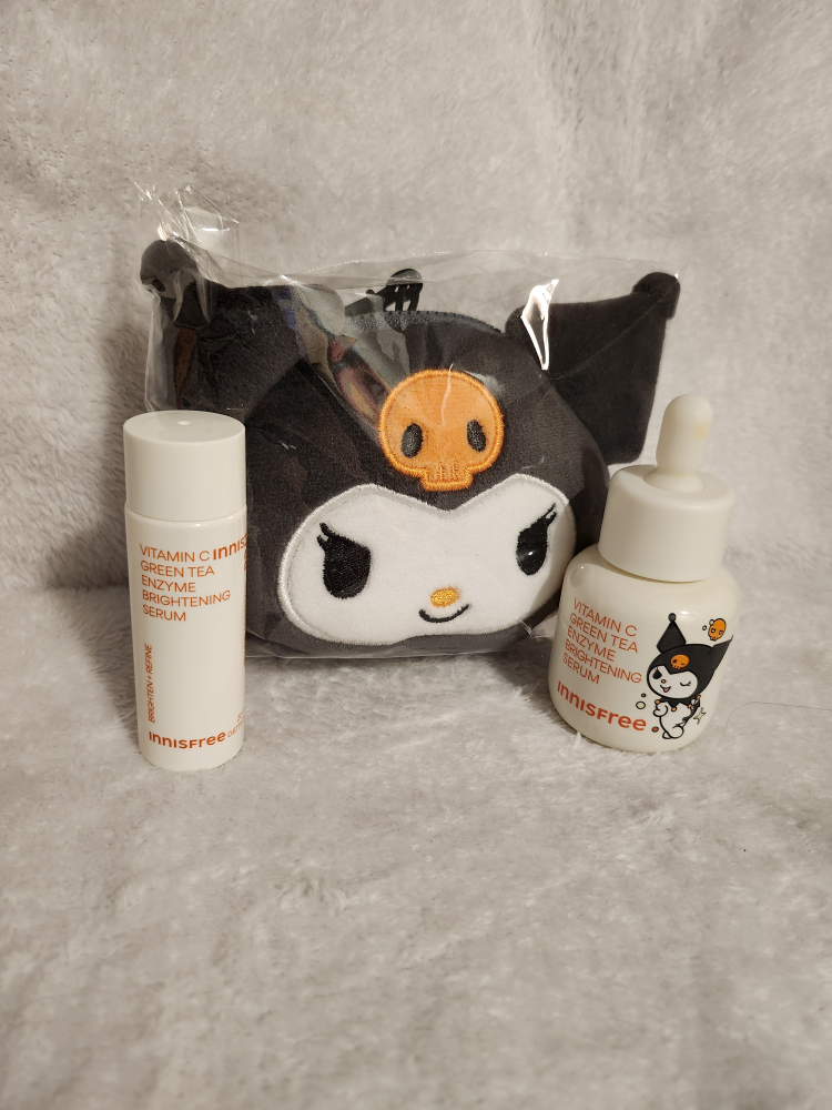 *Sealed* Innisfree x Kuromi Vitamin C Serum + Refill + Pouch image indicator(2)