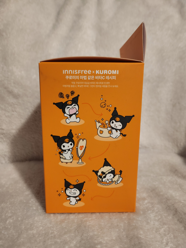 *Sealed* Innisfree x Kuromi Vitamin C Serum + Refill + Pouch image indicator(4)