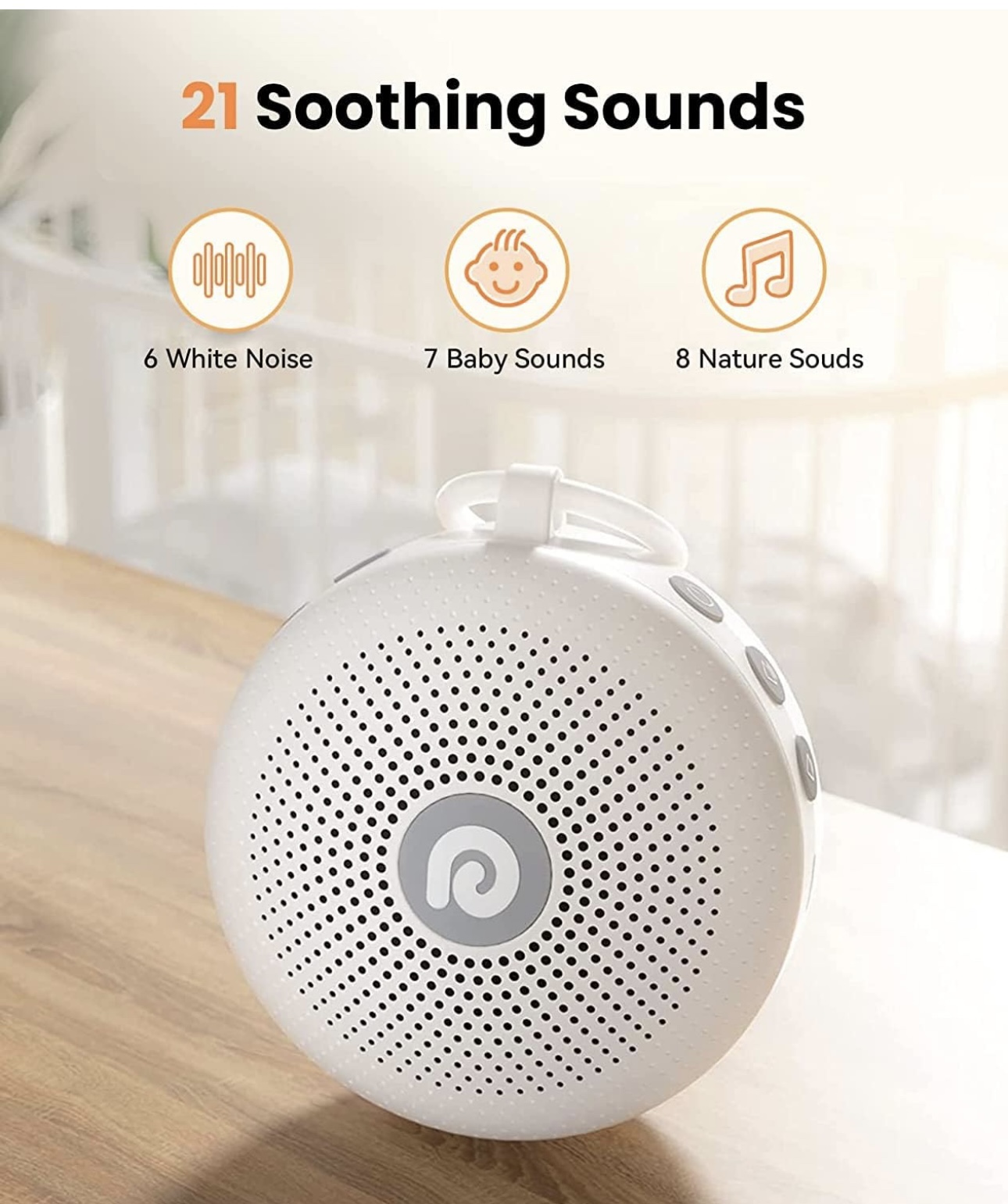 Portable white noise machine - photo 3