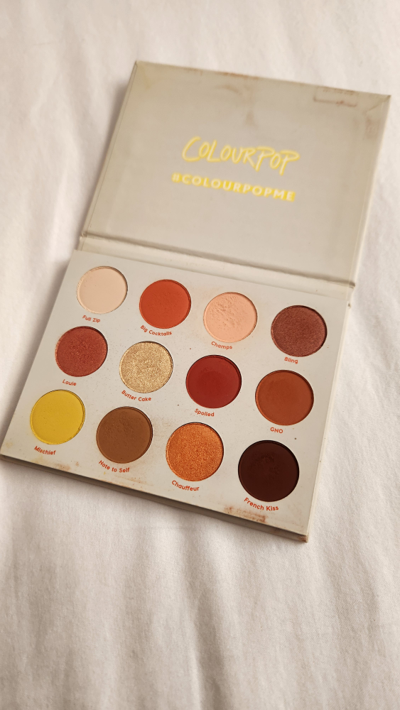 Colour Pop Eyeshadow Palette #freecycle