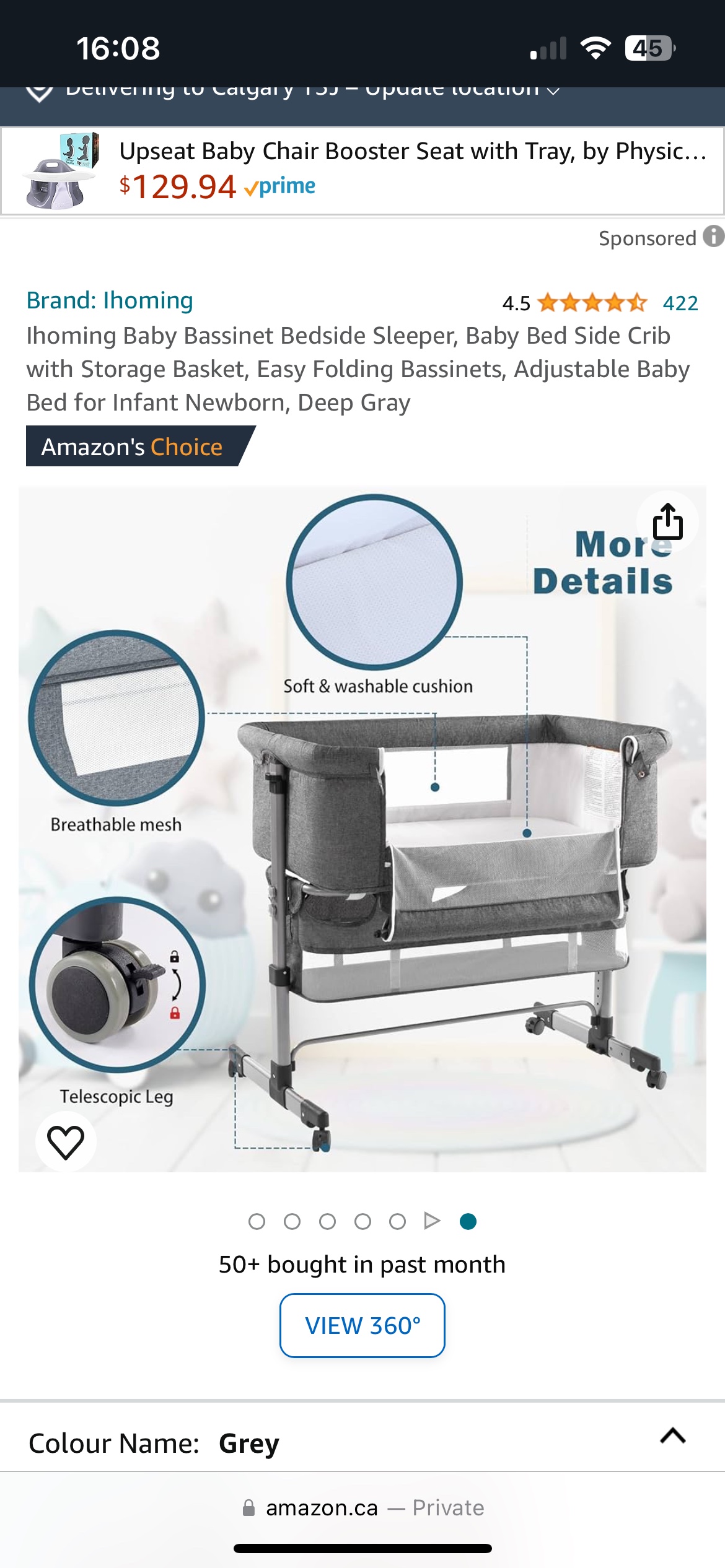 Co sleeping bassinet - photo 2