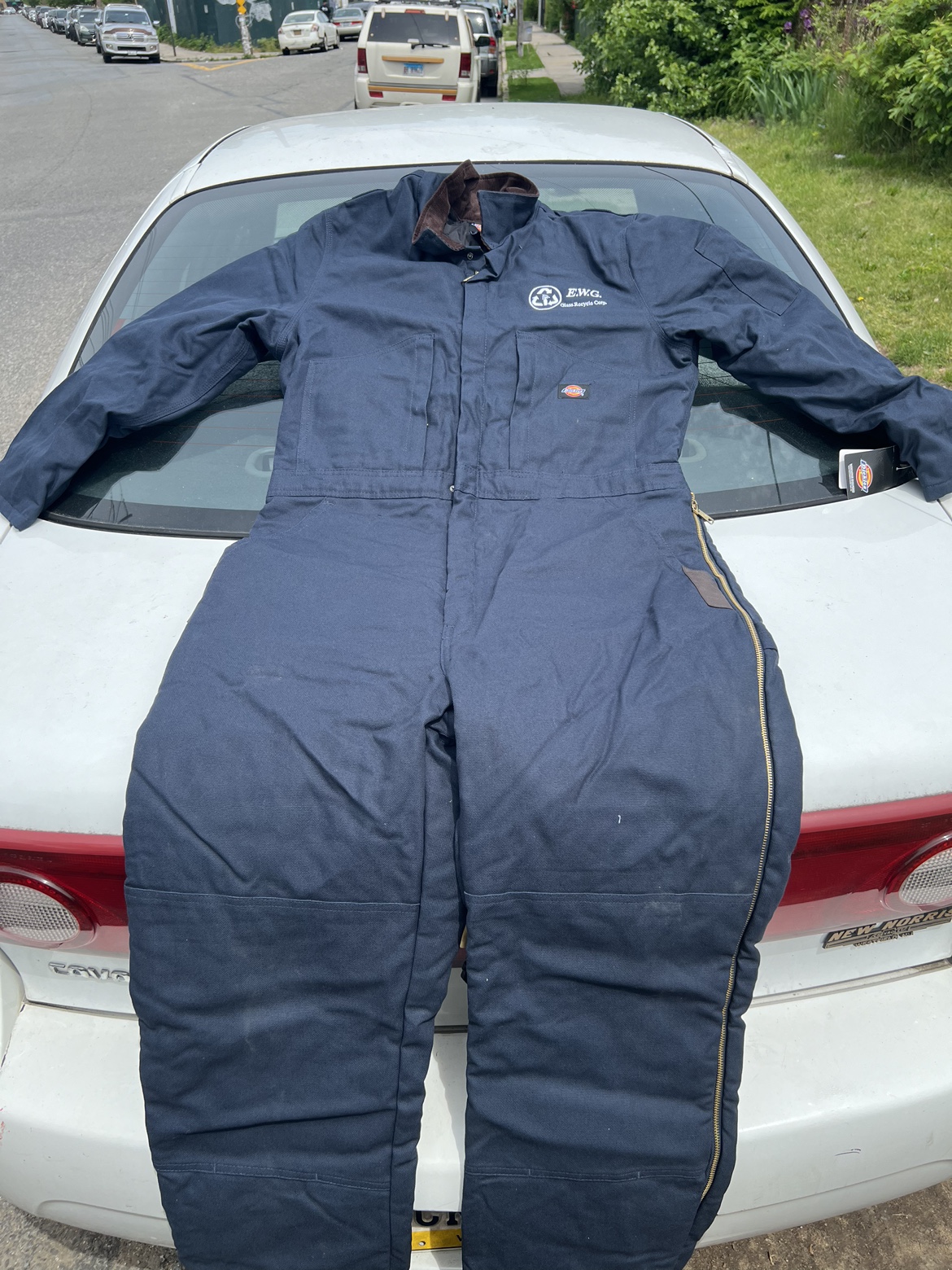 Insulated work jumper