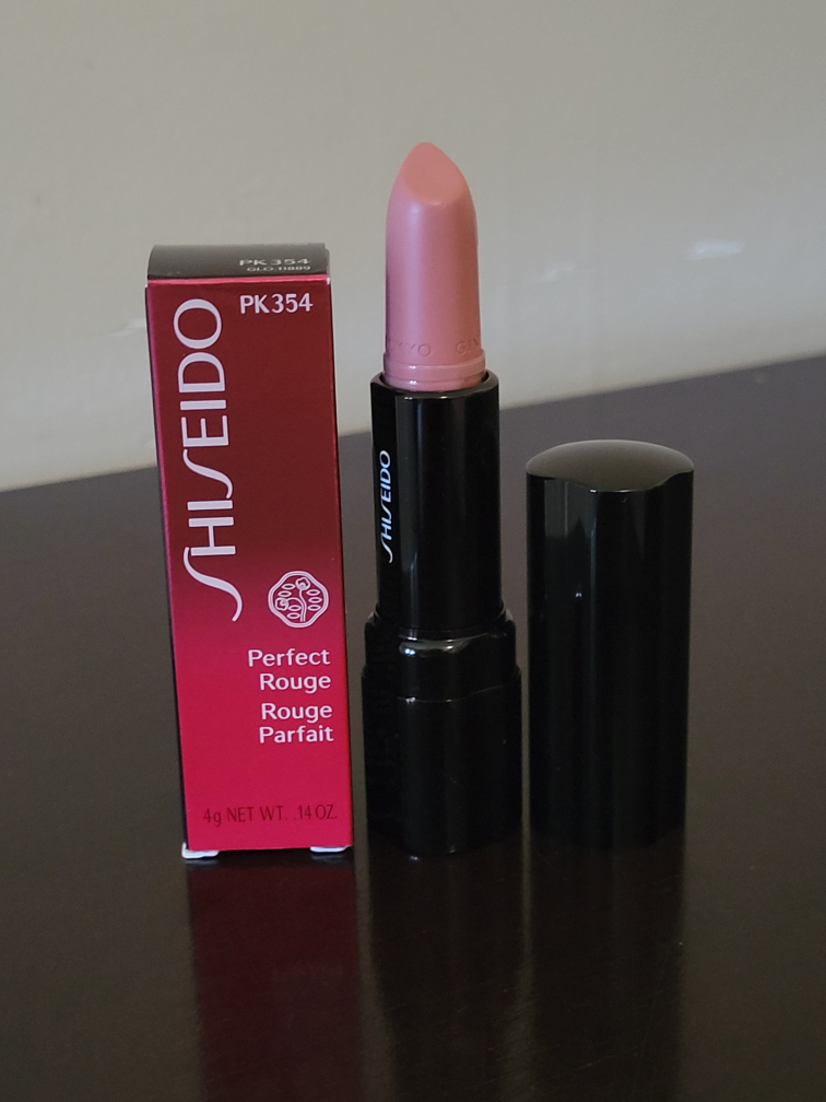 BNIB FS Shiseido Perfect Rouge Lipstick in PK 354 thumbnail