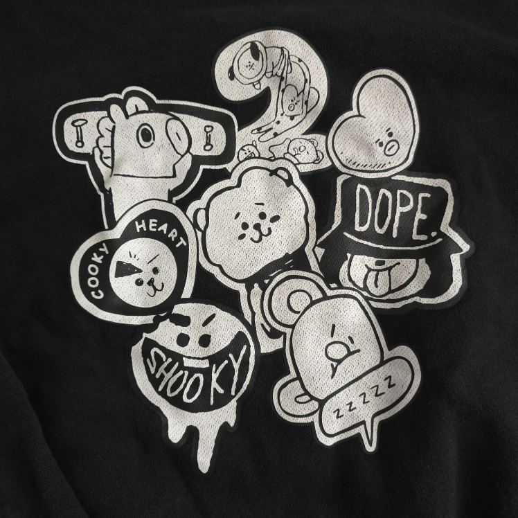 (BTS) BT21 Official Unisex Line Friends Crew Neck | K-Pop Merch - photo 3