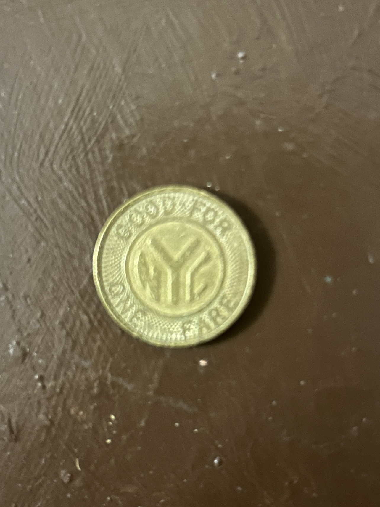 Vintage New York City Subway Transit Tokens (Set of 10) - photo 3