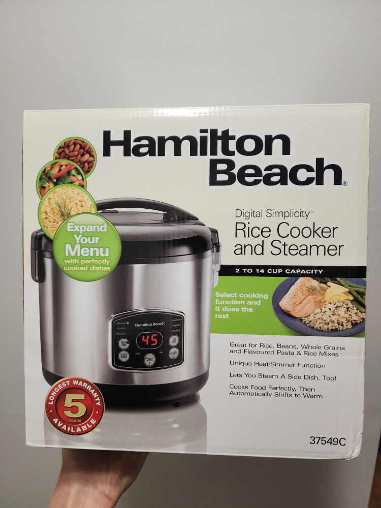 Hamilton Beach Rice Cooker - photo 2
