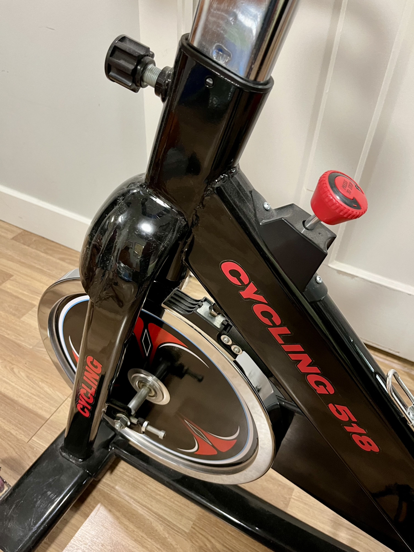 SF  518 Indoor cycle, Upright bike, EUC image indicator(2)