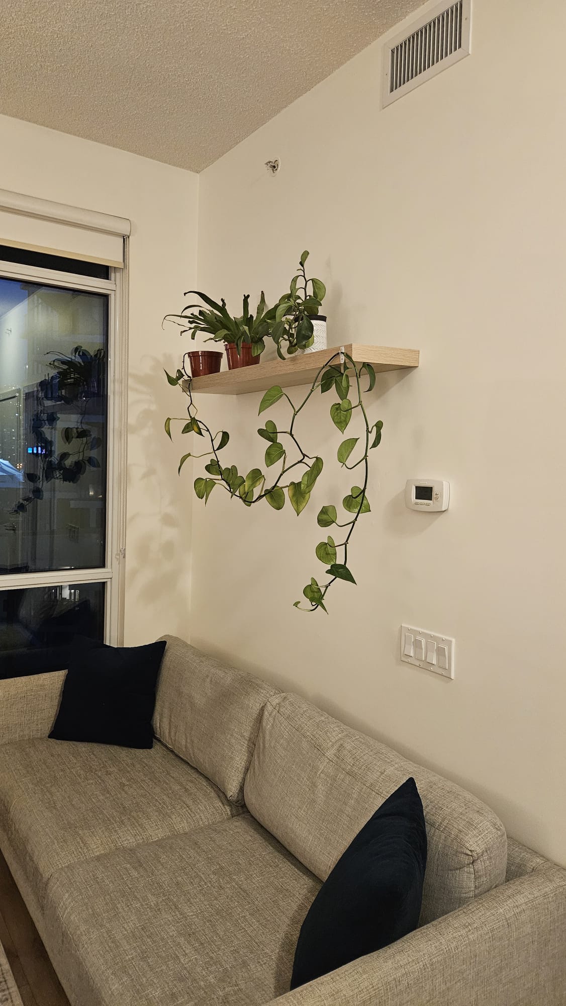LACK Wall Shelf - White Stained Oak Effect - photo 2