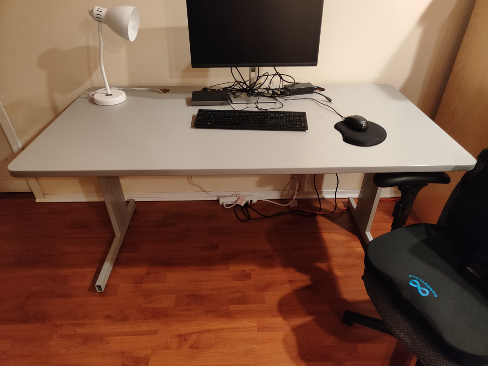 Office table and chair