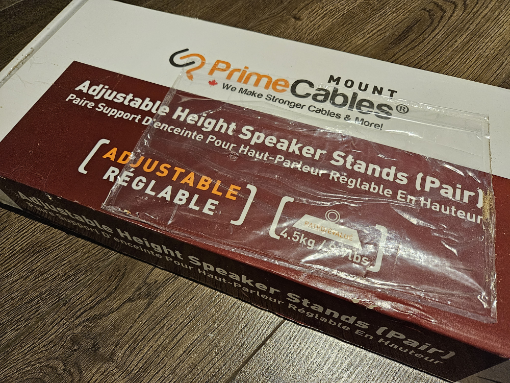 PrimeCables Height Adjustable Speaker Stands image indicator(3)