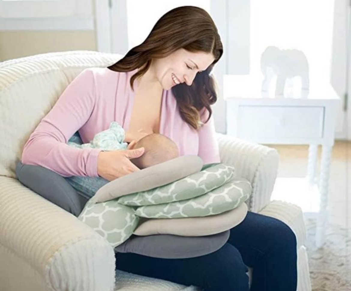 Gently Used Multi-Function Breast Feeding Nursing Pillow image indicator(6)