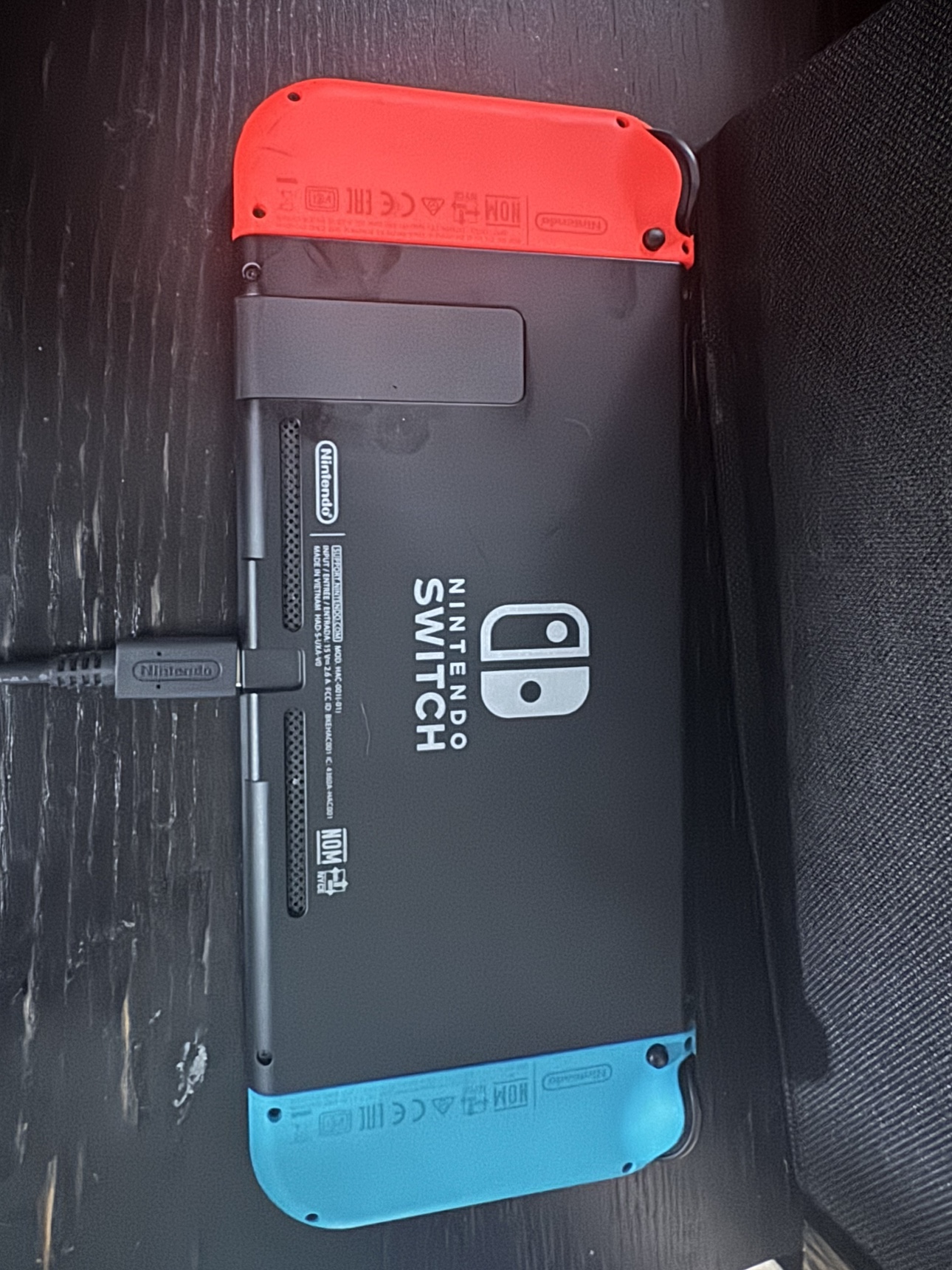 Nintendo Switch with Neon Blue and Neon Red Joy‑Con - photo 3