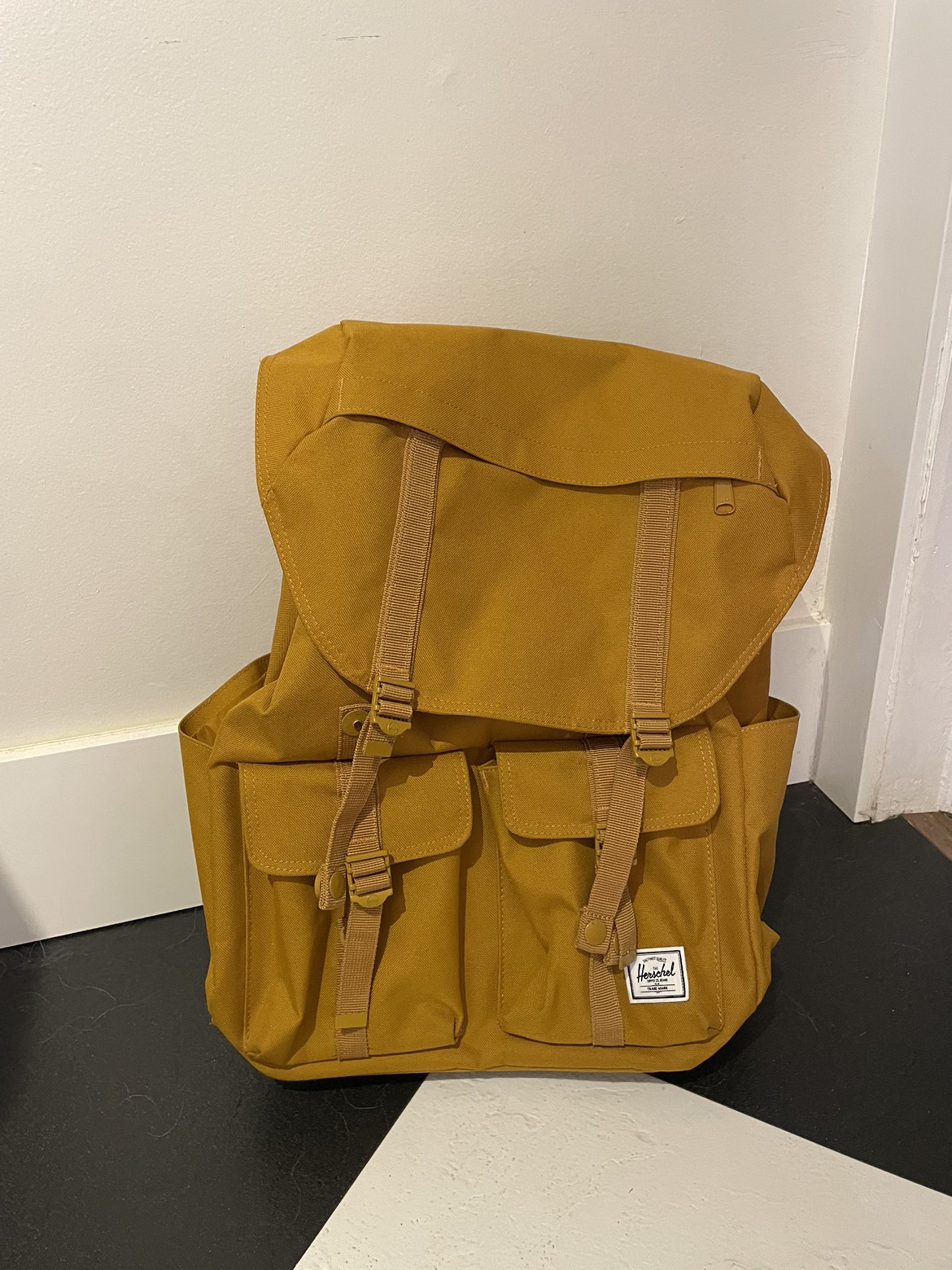 Hershel Mustard Backpack
