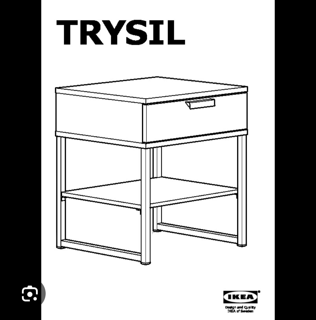 Trysil Ikea Side Tables set of 2 - photo 3