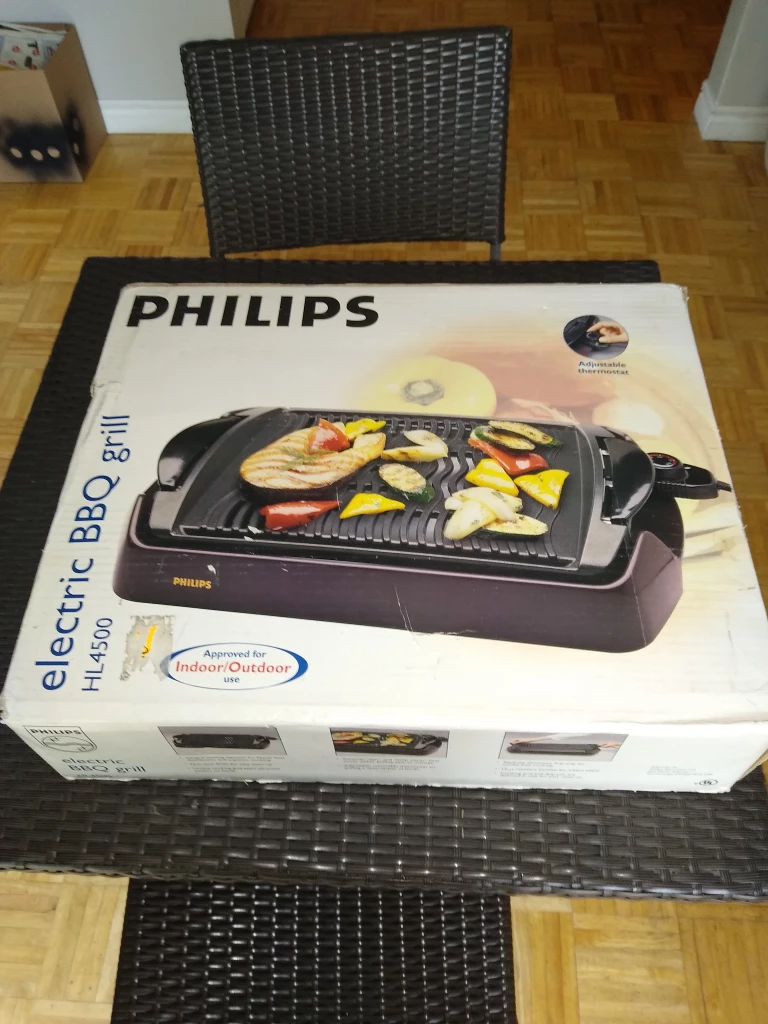 🥕 New Philips electric BBQ grill kitchen ware