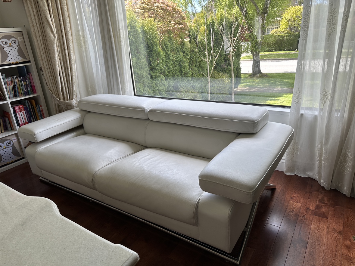 Sofa set and marble coffee table - photo 5