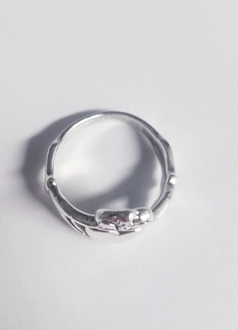 Claddagh Hands Holding Heart Crown Promise Ring  - size 6 image indicator(7)