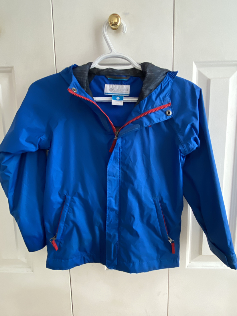 Kids Columbia Rain/Wind Jacket/Coat - size XS -VGUC