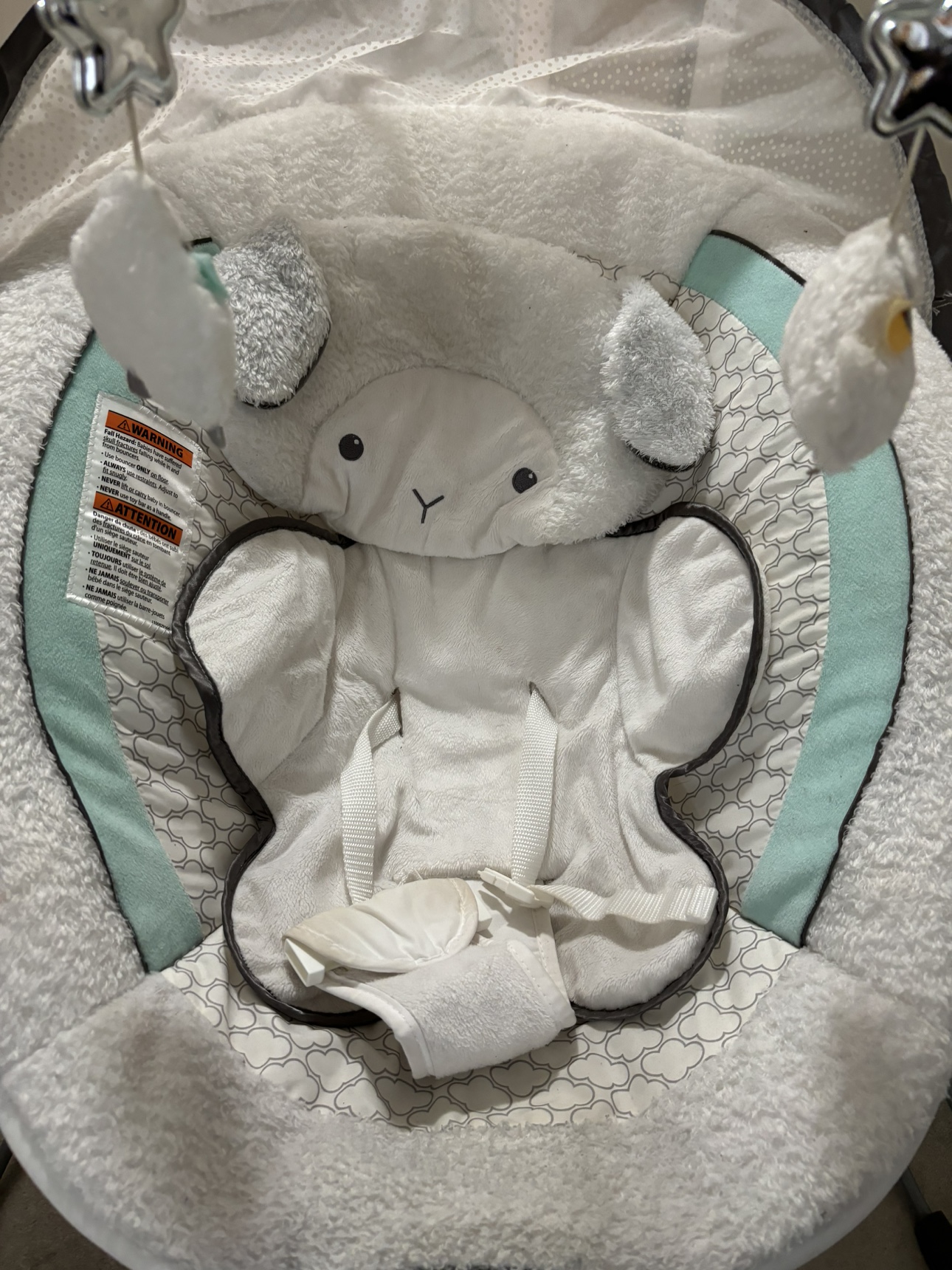 Baby bouncy chair
