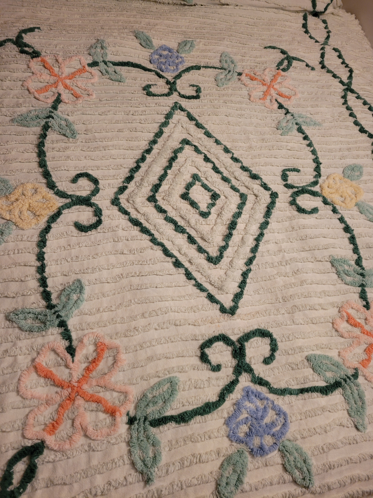 Chenille bedspread. - photo 2