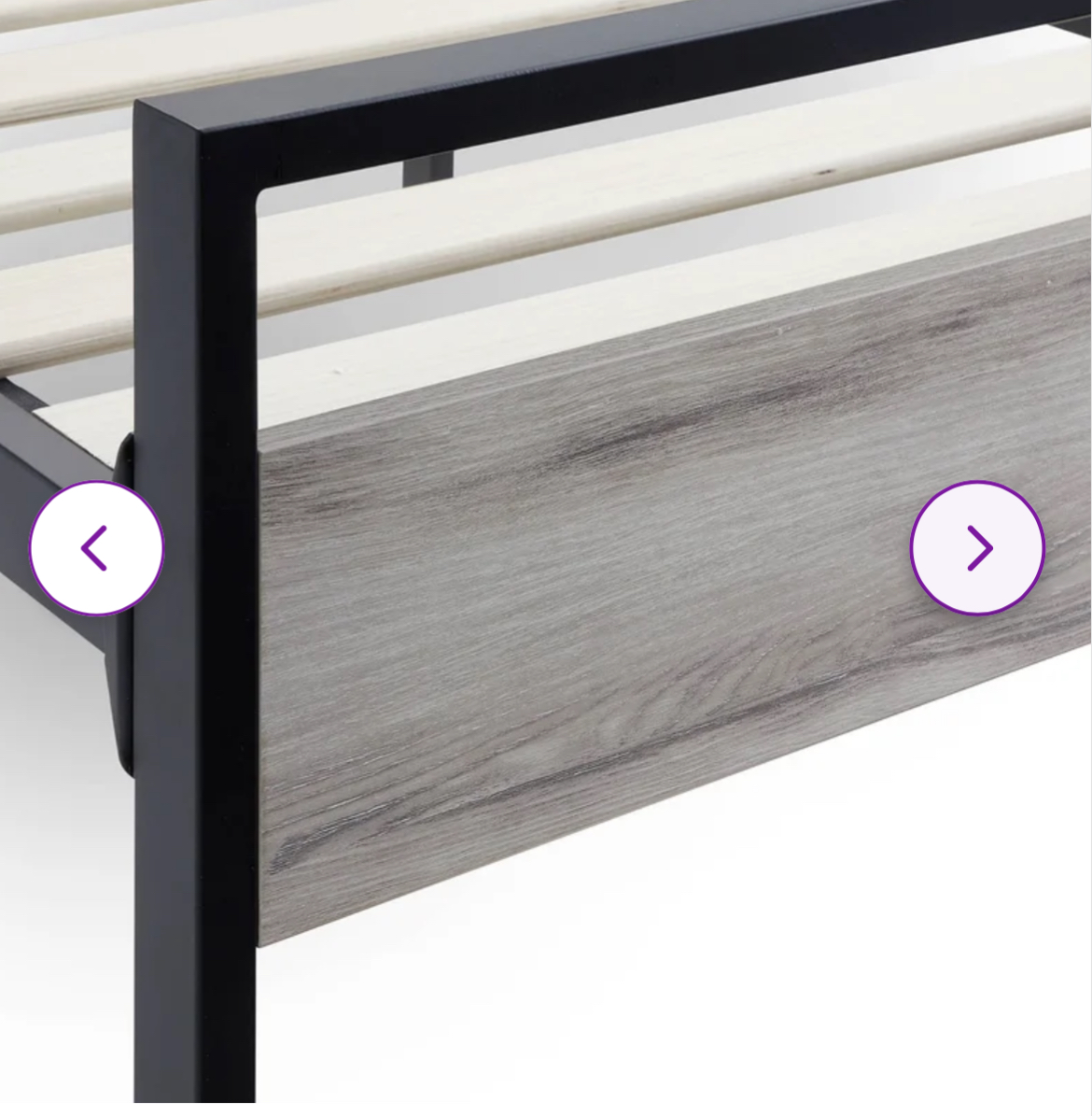 wooden king size bed frame - photo 3