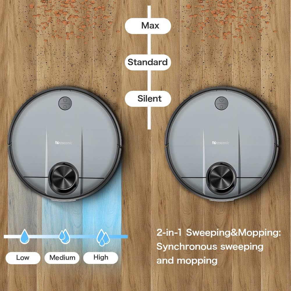 Robot Vacuum & Mop with extra refills image indicator(8)