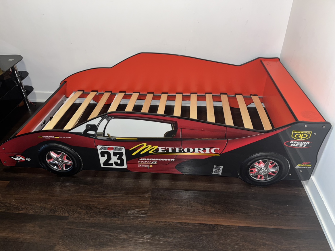 TWIN RACE CAR BED - photo 2